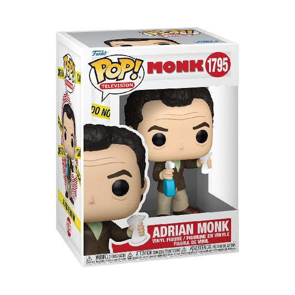 Funko Pop - Monk [1795] Adrian Monk (3+) Preowned