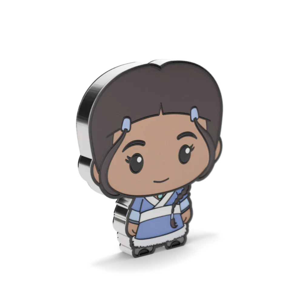 Nicktoons - Avatar The Last Airbender Chibi Series -2. Katara 1oz Silver Coin