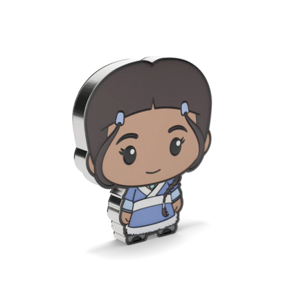 Nicktoons - Avatar The Last Airbender Chibi Series -2. Katara 1oz Silver Coin