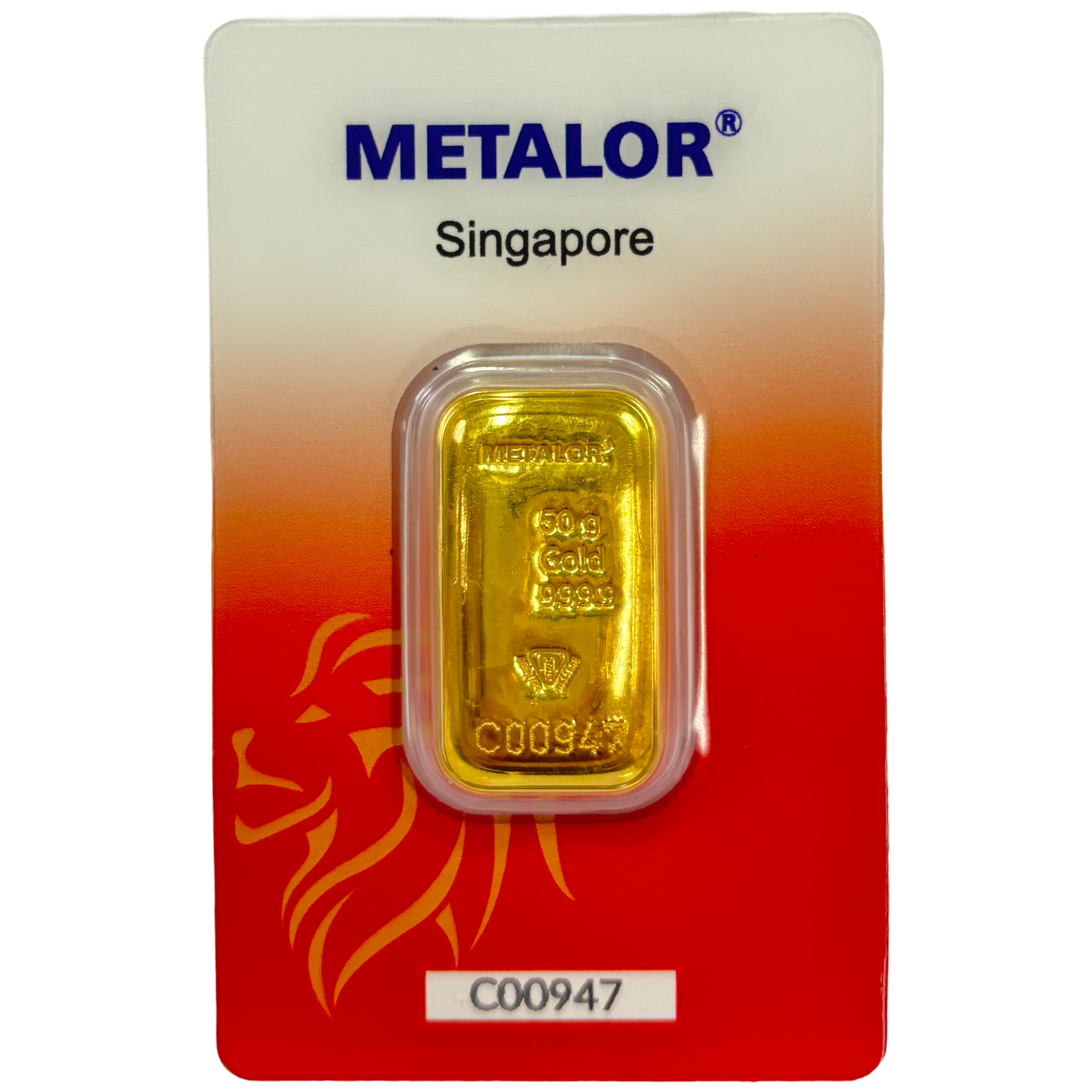 Metalor 50g Singapore Edition
