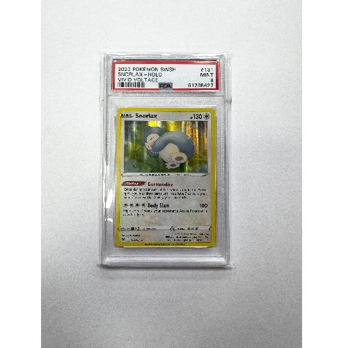 2020 Vivid Voltage Snorlax Holo 131/185 PSA 9 (Mint) Preowned