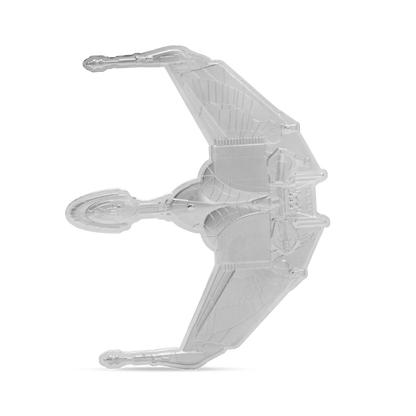Star Trek Ships Series - 3. Klingon Bird of Prey 3oz Silver Coin
