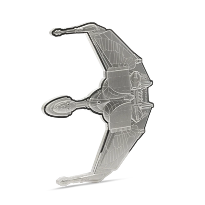 Star Trek Ships Series - 3. Klingon Bird of Prey 3oz Silver Coin