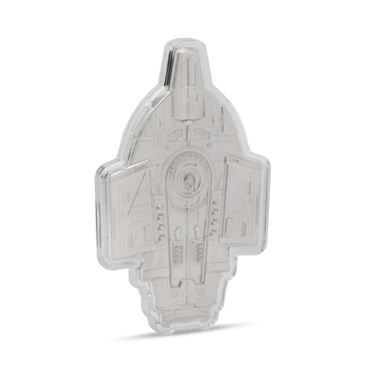 Star Trek Ships Series - 2. U.S.S. Defiant NX-74205 3oz Silver Coin
