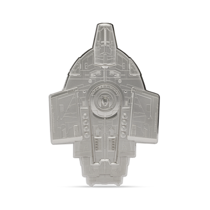 Star Trek Ships Series - 2. U.S.S. Defiant NX-74205 3oz Silver Coin