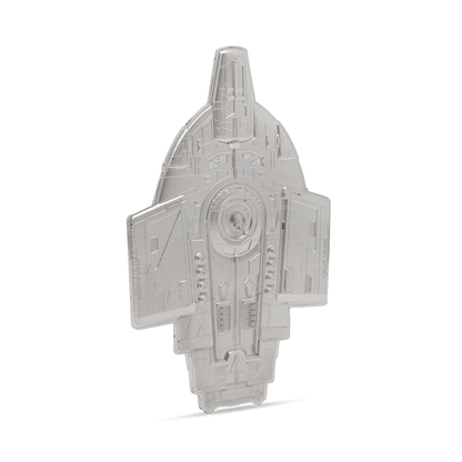 Star Trek Ships Series - 2. U.S.S. Defiant NX-74205 3oz Silver Coin
