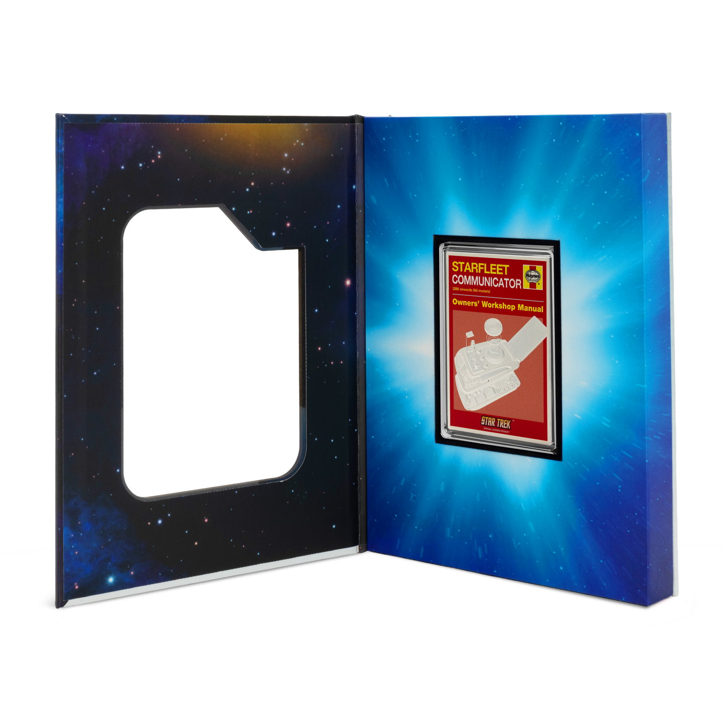Star Trek - Starfleet Communicator Owner Manual: 4 - 1oz Silver Coin