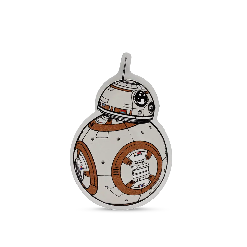 Star Wars Droids Series -4. BB-8 1oz Silver Coin