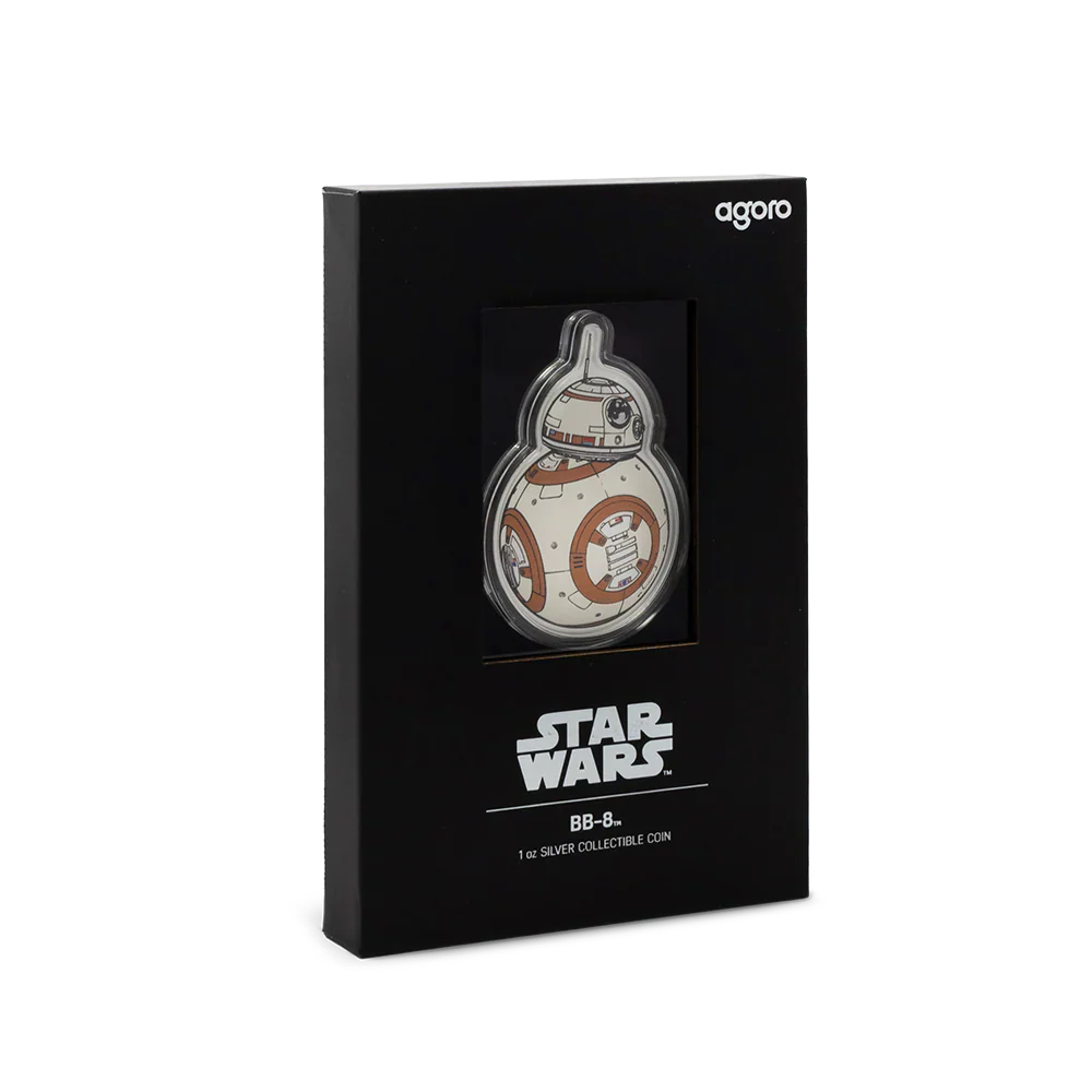 Star Wars Droids Series -4. BB-8 1oz Silver Coin