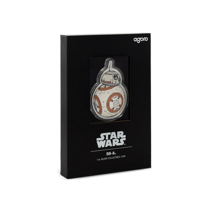 Star Wars Droids Series -4. BB-8 1oz Silver Coin