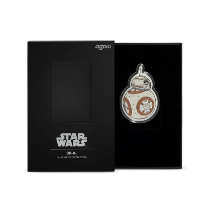 Star Wars Droids Series -4. BB-8 1oz Silver Coin