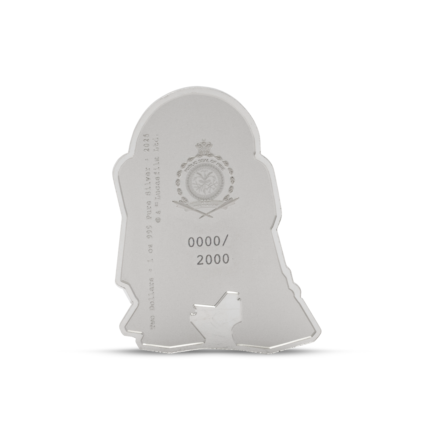 Star Wars - Droids - R2-D2 1oz Silver Coin