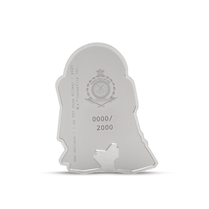 Star Wars - Droids - R2-D2 1oz Silver Coin