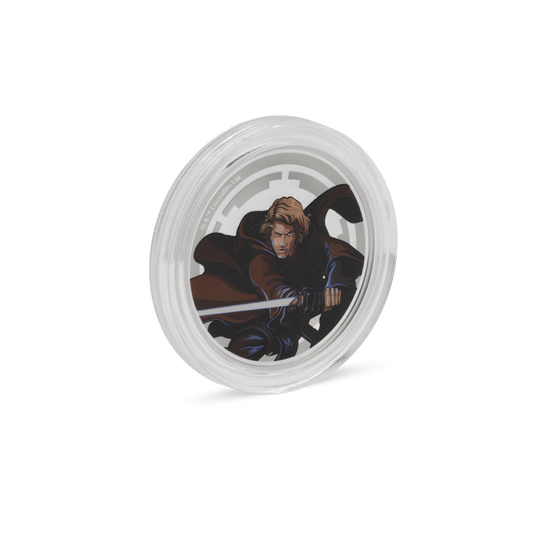 Star Wars™ Obi-Wan Kenobi™ VS Anakin Skywalker™ 1oz Silver Medallion