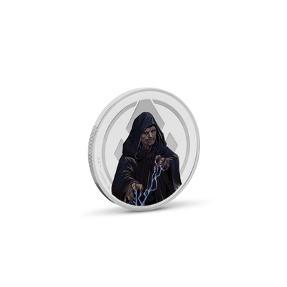 Star Wars Medallion - 5. Yoda & Palpatine 1oz Silver