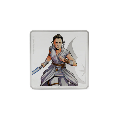 Star Wars Allies - Rey and BB-8 1oz Silver Coin