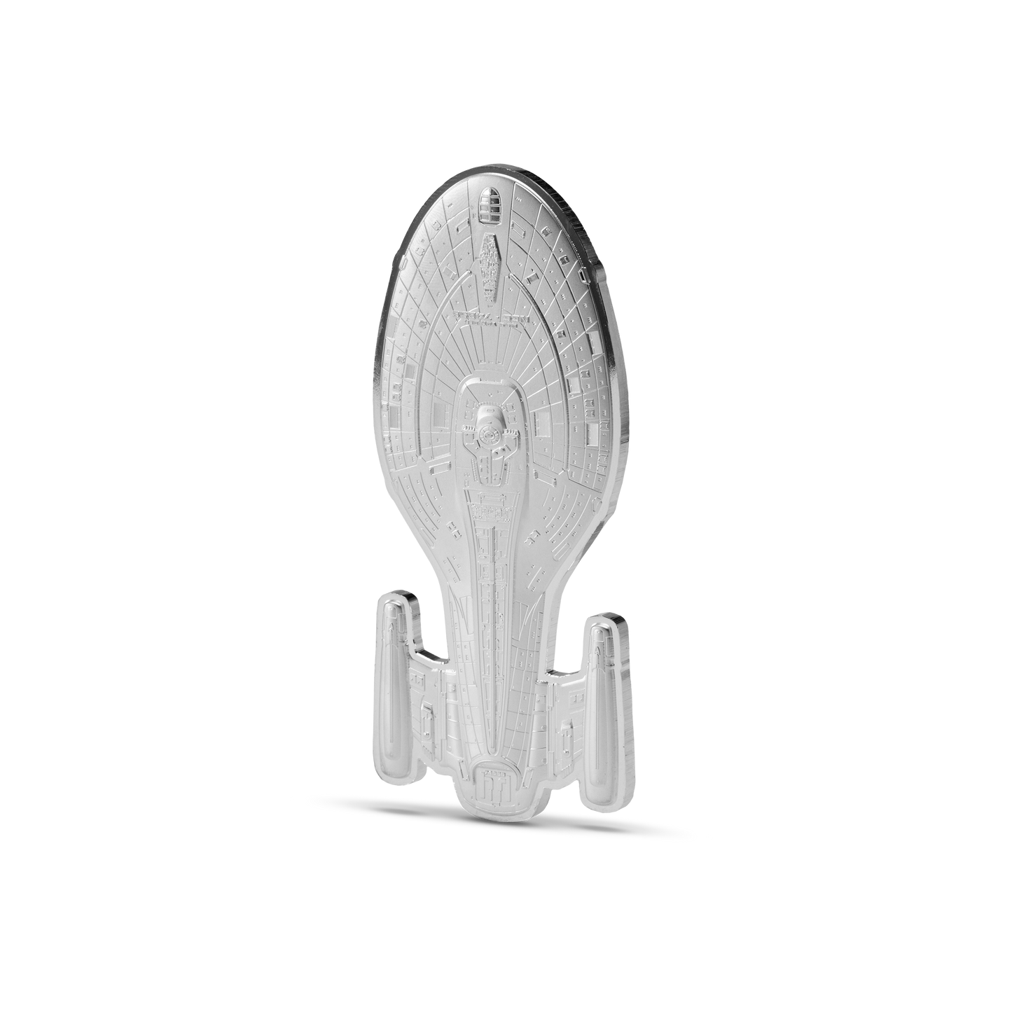 Star Trek Ships – U.S.S. Voyager NCC-74656 3oz Silver Coin