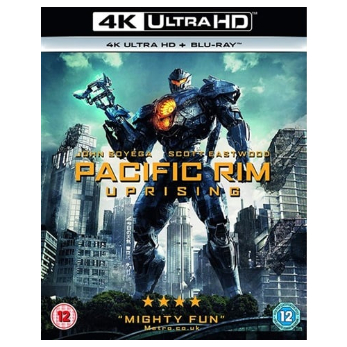 4K Blu-Ray - Pacific Rim: Uprising (12) Preowned
