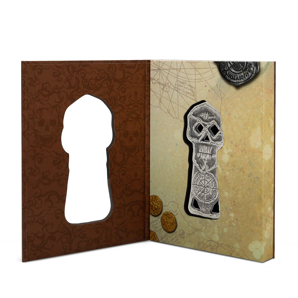 Warner Bros - The Goonies - Copper Bones Skeleton Key 2oz Silver Coin