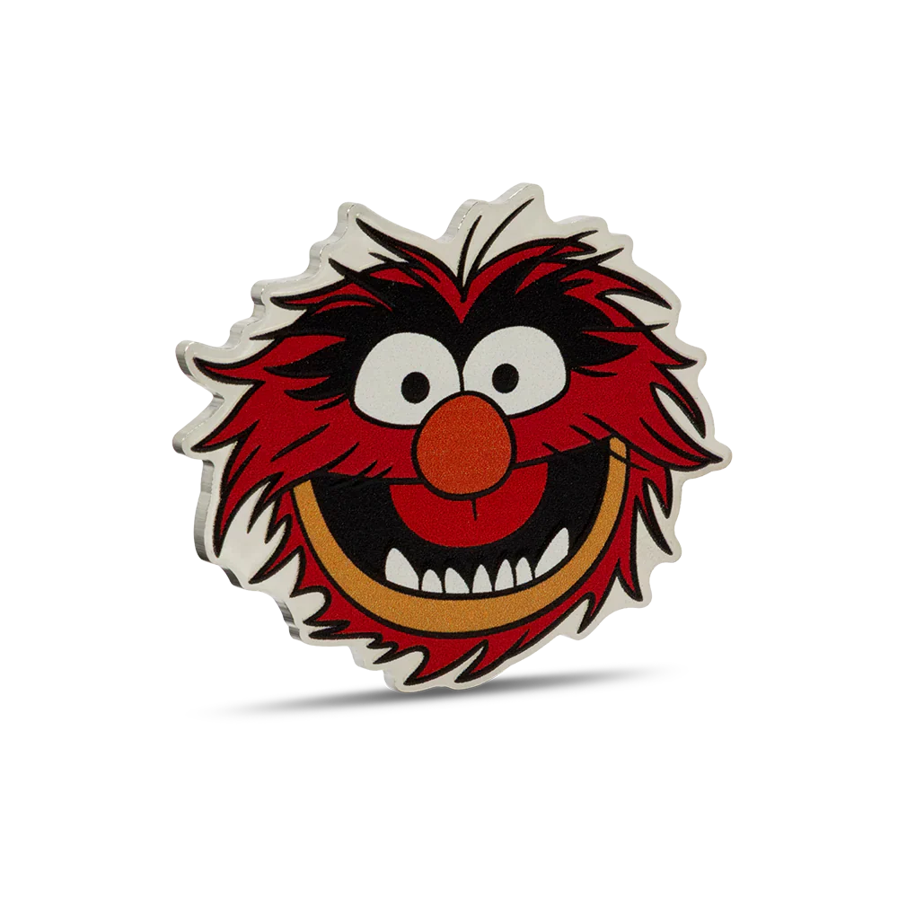 The Muppets 70th Anniversary Series 1- 5 Animal 1oz Silver Coin