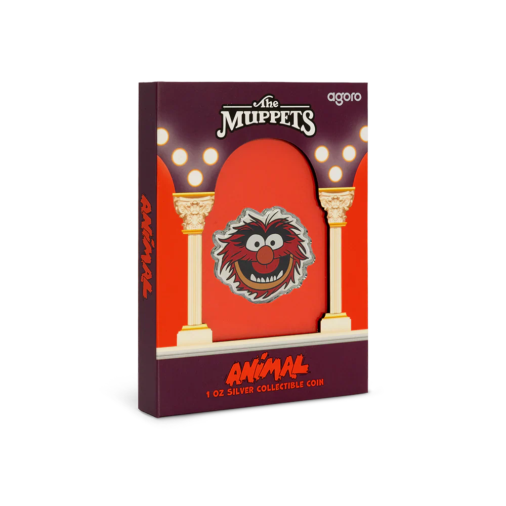 The Muppets 70th Anniversary Series 1- 5 Animal 1oz Silver Coin