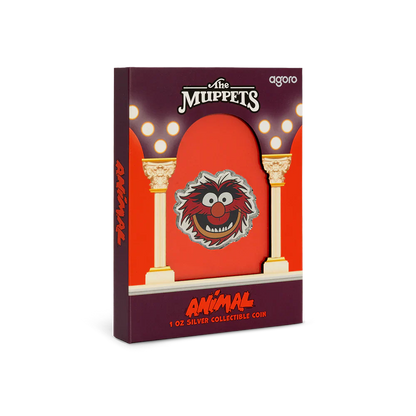 The Muppets 70th Anniversary Series 1- 5 Animal 1oz Silver Coin