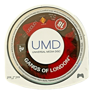 PSP - Gangs Of London (18) Unboxed Preowned