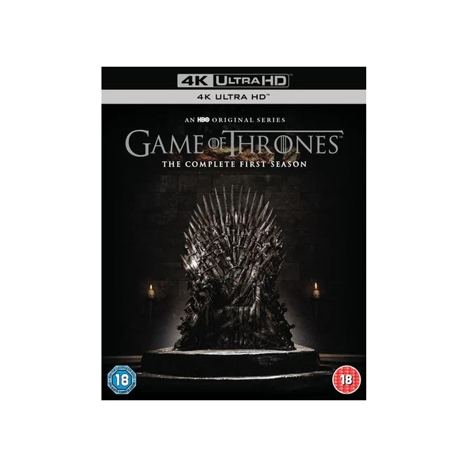 4K Blu-Ray - Game Of Thrones: The Complete First Season (18) Preowned