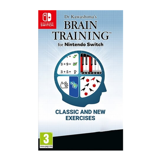 Switch - Dr Kawashima's Brain Traning (3) Preowned