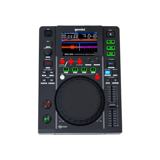 Gemini MDJ-600 Professional USB Media Player Grade B Preowned