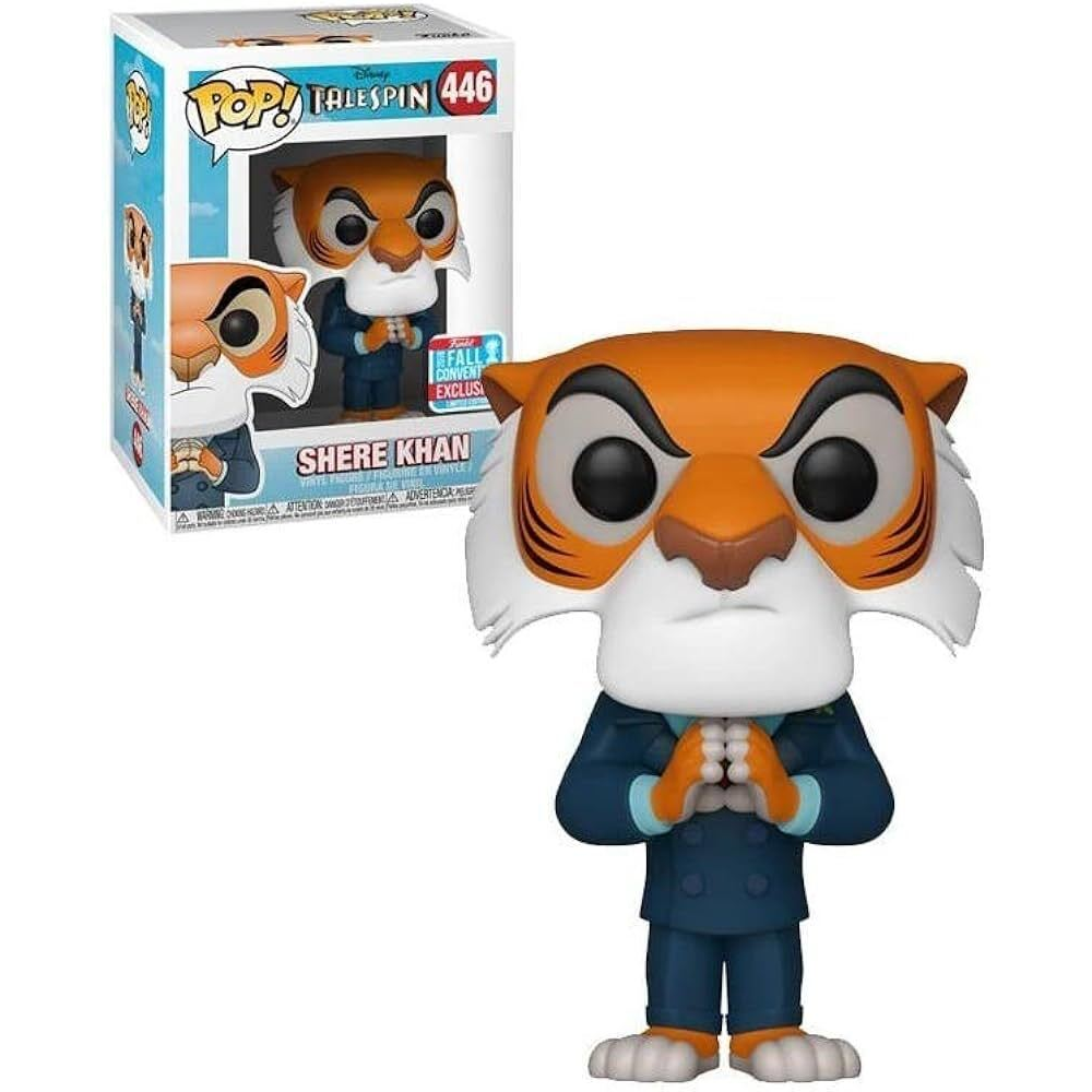 Funko Pop! - Disney's Tale Spin [446] Shere Khan (3+) Preowned