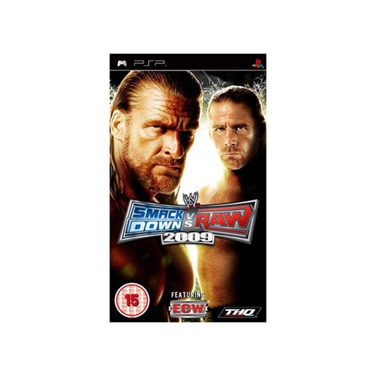 PSP - WWE: Smackdown Vs Raw 2009 (15) Preowned