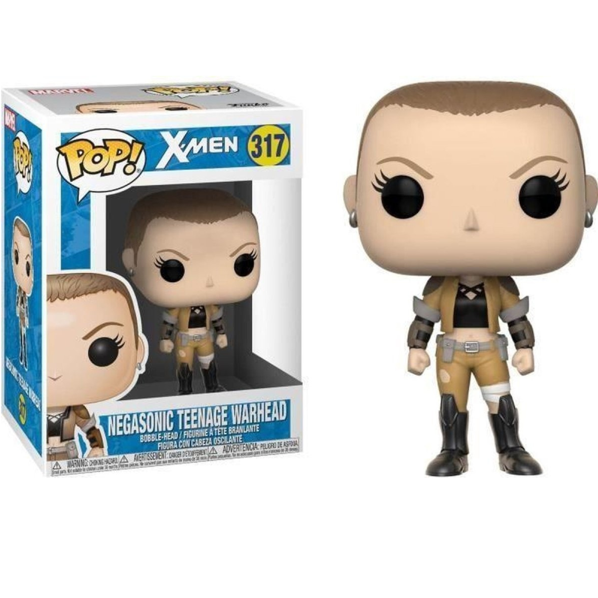 Funko Pop! - X-Men [317] Negasonic Teenage Warhead (3+) Preowned
