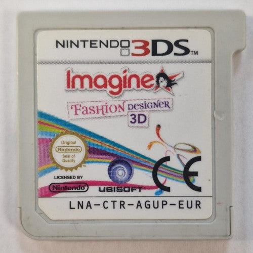 3DS - Imagine Fashion Designer 3D (3) Preowned