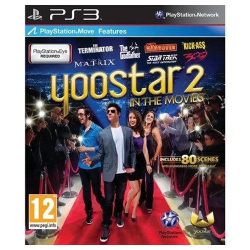 PS3 - Yoostar 2 In The Movies (12) Preowned