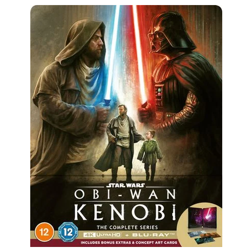 4K - Star Wars: Obi-Wan Kenobi - Complete 4K UHD+BR Limited Ed. Steelbook Preowned
