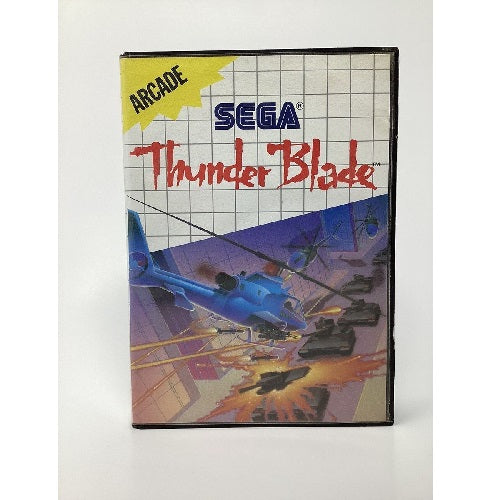 Master System - Thunder Blade No Manual Boxed Preowned