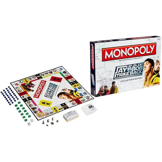 Diamond Select Toys - Monopoly Jay And Silent Bob Strike Back Collector's Edition Grade A (16+) Preowned