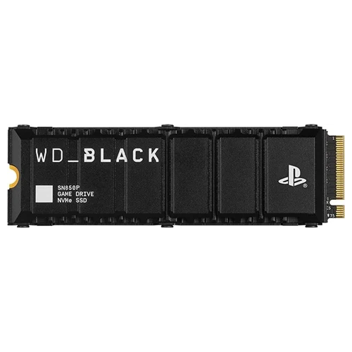 WD Black SN850P With Heatsink PCIe 4.0, PS5 Compatible 2TB 2280 NVMe M.2 Preowned