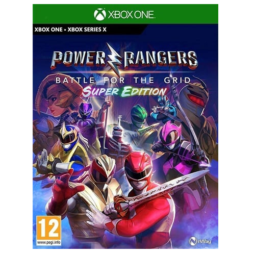 Xbox Smart - Power Rangers Battle For The Grid (12) Preowned