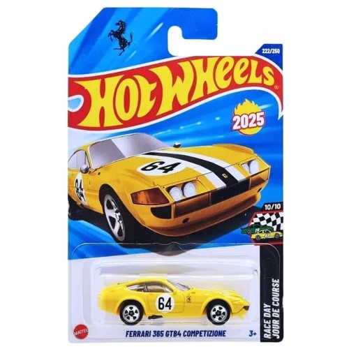Hot Wheels - Race Day Jour De Course 222/250 Ferrari 365 GTB4 Competizione Preowned