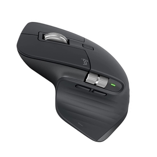 Logitech MX Master 3S Bluetooth Mouse Black Grade A Preowned