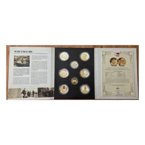In Flanders Fields Museum We Will Remember Them Coin Set Preowned