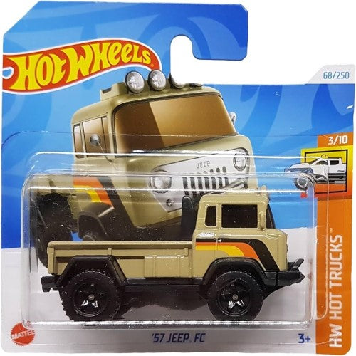Hot Wheels - HW Hot Trucks 68/250 [2024] '57 Jeep FC (3+) Preowned