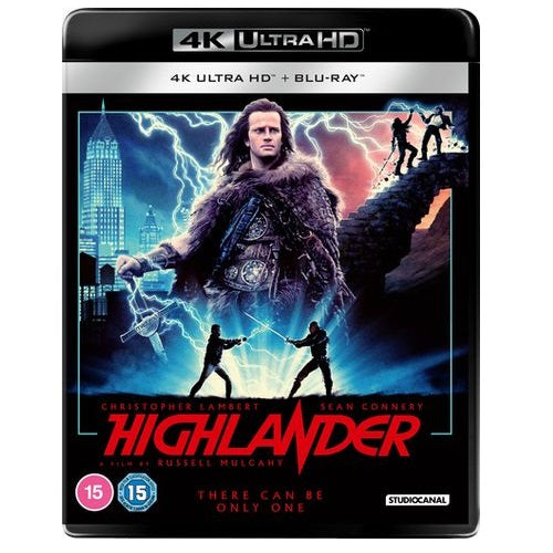 4K Blu-Ray - Highlander (15) Preowned