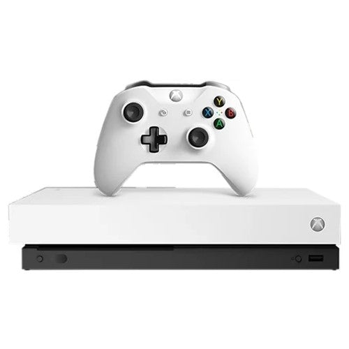 Xbox One X 1TB Console Robot White Unboxed Preowned