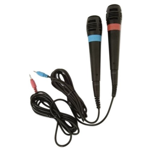 Playstation 2 - Singstar Microphones With USB Adaptor Grade B Preowned