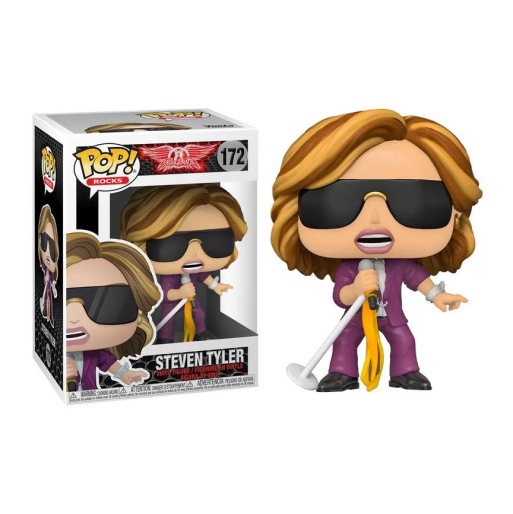 Funko Pop! - Aerosmith [172] Steven Tyler (3+) Preowned