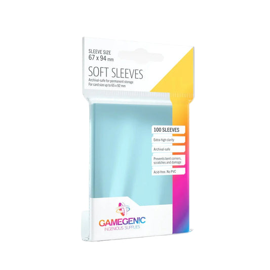 Gamegenic Soft Sleeves 67 x 94mm