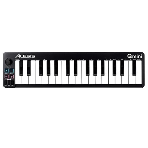 Alesis Qmini Portable USB MIDI Controller Grade B Preowned